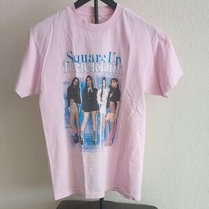 Pink Graphic T-Shirt Size L
